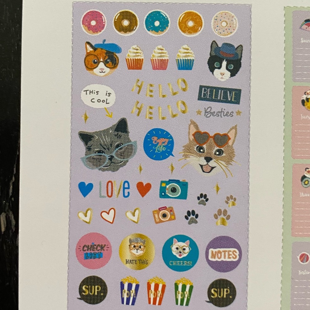 NEW Planner Stickers - Cats - Picture 4 of 9